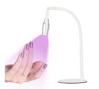Lampada A Led Per Unghie - Lampada A Collo D'Oca Per Smalti In Gel A Polimerizzazione Rapida, Per Uso Fai Da Te In Salone Di Bellezza, Regolazione Della Dimensione Dello Spot, Lampada