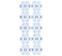 Lampada a LED Perline Patch Evidenzia Luce per Armadietto Lampada per Armadietto a Muro Luce Bianca per Studio Sperimentale Fai da Te, Luci a Corda