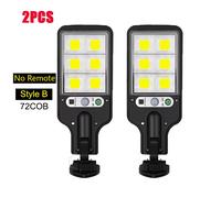 Lampada a LED Solare per Esterni Ricaricabile con rilevazione movimento