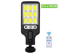 Lampada a LED Solare per Esterni Ricaricabile con rilevazione movimento