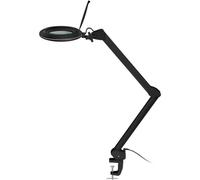 Luce Fredda LED Lente Ingrandimento Con Morsetto da Tavolo, Luminosità E Colore