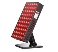 Lampada a luce rossa 300W, 660 nm e 850 nm Pannello a infrarossi, regolazione timer a 6 livelli, supporto regolabile, favorisce la rigenerazione profonda della pelle e la circolazione sanguigna