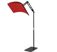 Lampada a luce rossa con treppiede, GuKKK luce rossa a infrarossi con timer, luce rossa terapia