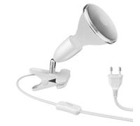 ledscom.de Lampada a morsetto E27 LIK, bianco incl. E27 PAR38 Lampada LED con riflettore 1152lm bianco caldo
