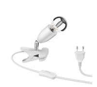 Lampada a morsetto E27 LIK bianco incl. lampada a specchio frontale E27 667lm [EEK: E]