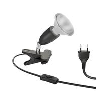 Lampada a morsetto E27 LIK nero in 27 PAR30 LED riflettore 1025lm bianco