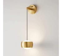 lampada a muro , Lampada da parete moderna a sospensione in filo metallico, illuminazione da comodino, soggiorno, camera da letto, sfondo, parete decorativa, lampade da parete, applique in ottone, lam
