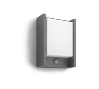 Lampada a muro LED Philips Mygarden Arbour 6W con sensore IR IP44 antracite