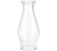 Lampada a olio, 21 cm, paralume trasparente a cherosene, resistente alle alte temperature, diametro inferiore 7,3 cm, per lampade a olio