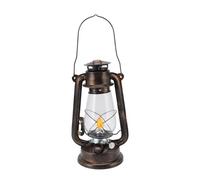 Lampada a Olio, Lanterna Uragano da 31 Cm, Lampada a Cherosene, Lanterna da Campeggio a Combustibile, Lampada a Sospensione in Metallo con Stoppino per Interni/feste/decorazioni/casa/campeggio