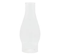 lampada a olio, Paralume in vetro trasparente Lampada a cherosene Globo di ricambio Copri lampada antivento for uragano for riparazione di lampade a petrolio e cherosene antiche(S)