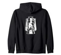 Lampada a Olio Vintage retrò Felpa con Cappuccio