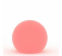 Lampada a palla da giardino in resina Lampade da terra a sfera luce rossa