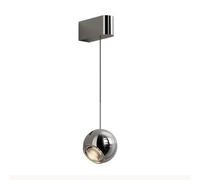 Lampada a Parete a LED Moderna a LED GLOGE Creative Globe in Alluminio da Parete con Vetro Trasparente, modalità a 3 Colori Nordic Retrattile Retrattile Retrattile Where Wall Lampada da Parete 5W
