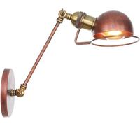 Lampada a Parete a Muro di Swing Vintage Industrial Regolable Metal Wall Montate Murate Light per Decorazioni per la Camera da Letto Garage del Portico da Fattoria (Bronzo, 30 cm)