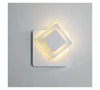 Lampada a Parete, lampade a Parete a LED compatibili con Camera da Letto Comodino Soggiorno Sconce Nero 360 Gradi Rotondi Round Rotondi Moderni luci di Decorazione Moderna, soffitto lampadario a LED