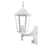 LAMPADA A PARETE LANTERNA ATTACCO E27 UP BIANCA CON SENSORE MOVIMENTO VT-751-LED7071 V-TAC