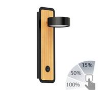 Lampada a parete RUTI nera incl. GX53 LED bianco 3 livelli dimmerabile max. [EEK: G]