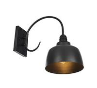 Lampada a Parete Vintage Outdoor Impermeabile Lampada a Parete retrò E27 Edison Wrought Villa Sconce Decorazioni per la casa casa Reale/Patio da Giardino/Cortile/Portico LED Durevole -c (Renna di