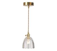 Lampada a Pendente in Vetro Minimalista Moderno Porta della Testa della Testa Gialla nordica Piccolo lampadario Camera da Pranzo per Camera da Letto Accesso Illuminazione a Sospensione Fatta in Cina