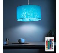 Lampada A Pendolo LED RGB Con Motivo A Albero Per Soggiorno Con Telecomando [EEK: F]