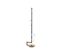 Piantana Industrial-Minimal Birds Metallo Nero 5 Luci G9 3W 3000K Luce Calda