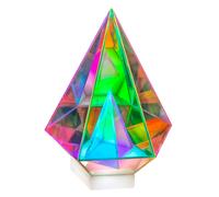 Lampada a Prisma Diamante, Luce Sensoriale a Riflessi Iridescenti