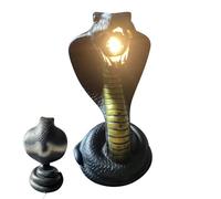 Lampada a serpente di Halloween | Figura di serpente Gothic Lamp USB Companies | Decorazione della lampada da comodino della stanza da collezione per il salone di studio della camera da letto