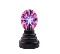 Lampada a sfera al plasma USB interattiva - luce reattiva touch e suono