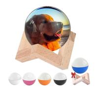 Lampada a sfera di memoria, 2025, video a sfera di memoria da 6,9 cm, sfera di cristallo video 3D, video e foto caricabili personalizzati, regalo personalizzato per anniversario, coppie, sfera