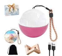 Lampada a sfera di memoria, lampada a sfera di memoria 3D personalizzata, sfera di cristallo video a sfera di memoria, 6,9 cm, per camera da letto, soggiorno, decorazione per la casa, regali per