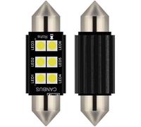 lampada a siluro,LED,bianco,auto,luce targa,Canbus,12V,2 pezzi,39mm