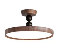Lampada A Soffitto A Monte A Filo A Filo A Filo 36w Dimmeble, Moderna Luce Rotonda Da 15,7 Pollici, Temperatura A 3 Colori Regolabile Per Il Soggiorno Camera Da Letto Della Cucina Del Corridoio