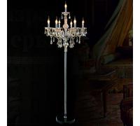 Lampada A Soffitto In Cristallo K9 Originale Colore Champagne 5, 7 Luci