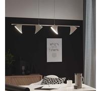 Lampada a soffitto LED a sospensione Lampada a soffitto a sospensione, funzione memoria dimmerabile, 28W 3000K 2600lm, Wofi 6596.04.06.9000