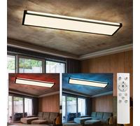 Luce LED Aufbau-Panel 100x25cm Mario Nero 29W 3700lm RGB Cct Telecomando [EEK: F]