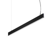 Lampada a soffitto STEEL LED 29W luce calda 3000K nero Ideal Lux