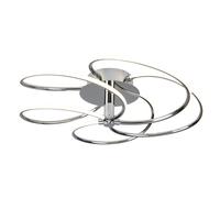 Lampada a Soffitto Tiffany Asheville Metallo Bronzo Valiant 2 Luci E27