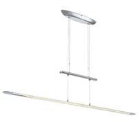 Lampada a sospensione 21 watt LED lampada a sospensione plafoniera regolabile in altezza Lampada cromo Globo 68042