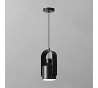 Lampada a sospensione a forma di botte in stile francese per sala da pranzo Lampadari con finitura in legno Lampadari a rotazione Lampada da soffitto per corridoio Lampada da soffitto a sospensione in