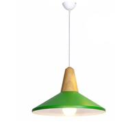 Lampada a sospensione a forma di cupola 1 W/Lanterna con finitura in legno di quercia e ferro Lampadari colorati per la camera dei bambini Illuminazione rustica unica E26 E27 Base Isola della cucina,