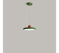 Lampada a Sospensione a Forma di Disco Volante, Moderna, di Lusso, per Sala da Pranzo, con Protezione oculare a Spettro Completo, a LED a 3 Toni, per Camera da Letto, corridoio, Balcone, Isola cu
