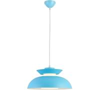 Lampada a sospensione a LED bianca da ufficio in stile industriale, sopra il lavandino, lampada da cucina, soggiorno, fattoria, lampadario a cupola, lampada in acrilico
