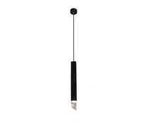 Lampada a Sospensione a LED da 5 W, Lampada a Sospensione per Isola da Cucina, Moderna, in Alluminio e Acrilico, con Tubo Lungo, faretto da soffitto, Luce Decorativa da Bar Quadrata contemporanea