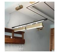 Lampada a Sospensione a LED for Sala da Pranzo Moderna - Lampada a Sospensione combinata in Oro Nero - Lampadario Artistico for Isola Cucina Bar caffè,Illuminazione per Interni