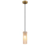 Lampada a sospensione a LED, lampada da sala da pranzo con motivi decorativi color oro, altezza 120 cm