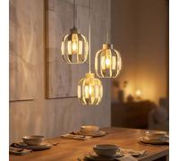 Lampada a sospensione a LED, lampada da sala da pranzo, regolabile in altezza, bianca, H 120 cm