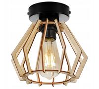 LAMPADA A SOSPENSIONE A LED MODERNA IN LEGNO