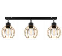 LAMPADA A SOSPENSIONE A LED MODERNA IN LEGNO