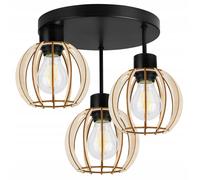 LAMPADA A SOSPENSIONE A LED MODERNA IN LEGNO